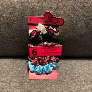 Goody Hello Kitty Scrunchies - 6ct